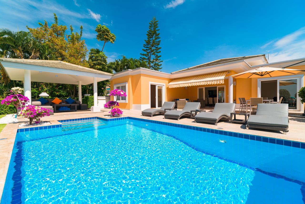 Luxury Pool Villa 604 4BR 8-10 persons Nong Prue Extérieur photo